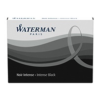Капсулы WATERMAN Cartridge Size Standard 8 шт., цвет черный
