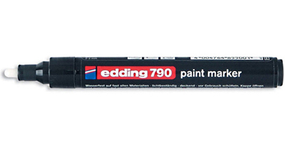 Edding 790 paint marker black черный