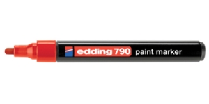 Edding 790 paint marker red красный