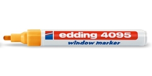 Маркер для окон Edding 4095 066, 2-3 мм, оранжевый