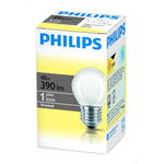 Лампа накаливания Philips, шар матовая, 40Вт, цоколь E27