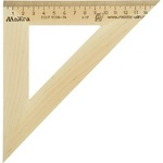 Треугольник деревянный 90/45/45 градусов, 16 см Можга С-16