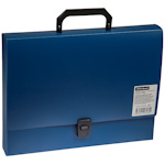 Папка-портфель OfficeSpace F01P2_10260, А4, синий, одно отделение