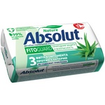 Мыло туалетное Absolut "Алоэ" 6061, антибактериальное, 90 г