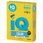 Бумага цветная А4, IQ COLOR, 160 г/м.кв, 250 л. IG50 горчичный