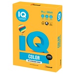 Бумага цветная IQ Color А4, 80 г/м.кв, 500 л. NEOOR оранжевый неон
