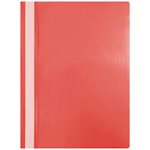 Папка-скоросшиватель с прозрачным верхом А4 OfficeSpace Fms16-4_11690 красный, 120 мкм