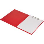 Папка-планшет клипборд Attache А4, красный, с верхней створкой, картонная