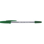 Ручка шариковая Attache Corvet, зеленый, 0,7 мм