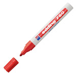 Маркер Edding 750 col. 002 paint marker, лаковый, красный, 2-4 мм