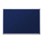 Доска текстильная Attache 100х150 см цвет синий, алюминиевая рама