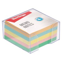 Блок для записи Berlingo Standard LNn_01160, 9х9х4,5 см, в пластиковом боксе, цветной