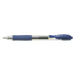 Ручка гелевая автоматическая Pilot BL-G2-5-L, синяя, 0.3 мм