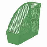 Лоток вертикальный для бумаг STAFF "Profit" 237254, сетчатый, полипропилен, 100 мм, зеленый