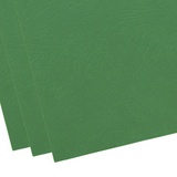 Обложки для переплета картонные BRAUBERG 530949 тиснение под кожу, зеленые, А4, 100 л, 230 г/м2