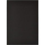 Обложки для переплета картонные ProMega Office черные, кожа, А4, 230г/м&sup2;