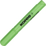 Текстовыделитель Kores 36005 зеленый, 1 — 4 мм
