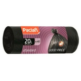 Пакеты для мусора Paclan STANDART, 20 л, 45х55 см, черный, 7.3 мкм, 40 шт