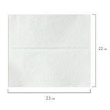 Полотенца бумажные 250 шт, LAIMA 111344, (Система H3), UNIVERSAL WHITE PLUS, 1-слойные, белые, 20 пачек, 23х22, V-сложение