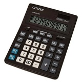 Калькулятор настольный CITIZEN BUSINESS LINE CDB1201BK (205x155 мм), 12 разрядов, двойное питание