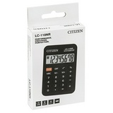 Калькулятор Citizen LC-110N 8-разрядный, карманный калькулятор.