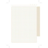 Блокнот Attache Office Style, А4, 80 листов, на сшивке, клетка