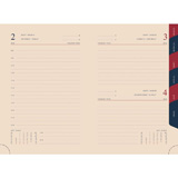 Ежедневник Attache Небраска, датированный на 2018 г, А5, 148х218 мм, бордовый, искусственная кожа, 176 л