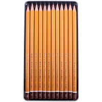 Набор карандашей чернографитовых KOH-I-NOOR TECHNIC HB-10H, 1502012007PL