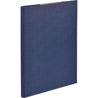 Папка-планшет клипборд Attache А4, синий, с верхней створкой, картонная