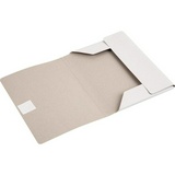 Папка для бумаг белая, с завязками, ЛК-ПД380 плотность 380 г/м&sup2;, упаковка 10 шт.