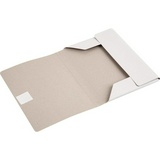 Папка для бумаг белая, с завязками, плотность 260 г/м&sup2;