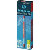 Ручка шариковая Schneider Slider Edge XB одноразовая, красная паста, 1,4 мм