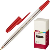Ручка шариковая Attache Corvet, красный, 0,7 мм