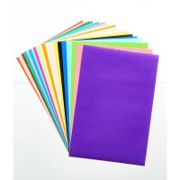 Цветная бумага самоклеющаяся Альт №6, А4 20 цветов 20 листов