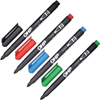 Набор маркеров перманентных ICO Top B, 4 цвета. 1-3 мм