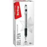 Ручка гелевая Berlingo Techno-Gel Grip, черная, 0,3 мм
