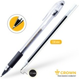 Ручка гелевая Crown HJR-500, черная, 0,5 мм