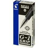 Ручка гелевая Pilot BLGP-G1-5-B GRIP с резиновым упором, черная, 0.5 мм