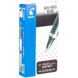 Ручка роллер Pilot BLN-VBG5-B BALL GRIP черная. 0,5 мм