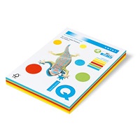 Набор цветной бумаги IQ Color А4, 80 г/м.кв, 25