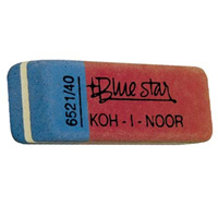 Ластик KOH-I-NOOR Blue Star комбинированны