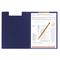 Папка-планшет Attache A4 пластиковая синяя