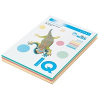 Набор цветной бумаги IQ Color А4, 80 г/м.кв, 25