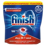 Таблетки для посудомоечных машин Finish Powerball All in 1 Max 3019843, 100 шт