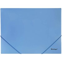 Папка пластиковая с резинками Berlingo MB2325 Standard А4, 500 мкм, синяя