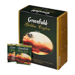 Чай Greenfield Golden Ceylon, черный 100 пакетиков