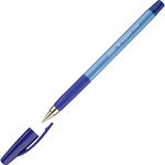Ручка шариковая масляная Attache Antibacterial А05 трехгранный корпус, синяя, 0,5 мм