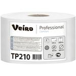 Бумага туалетная Veiro Professional Comfort ТР210 Т8 2-слойная 215 м. рул, белая