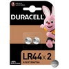 Батарейка Duracell LR44, Alkaline, 1.5V, BL2, 2 шт ...