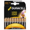 Батарейки Duracell ААA LR03, MN2400, 18BL Bacic, алкали ...